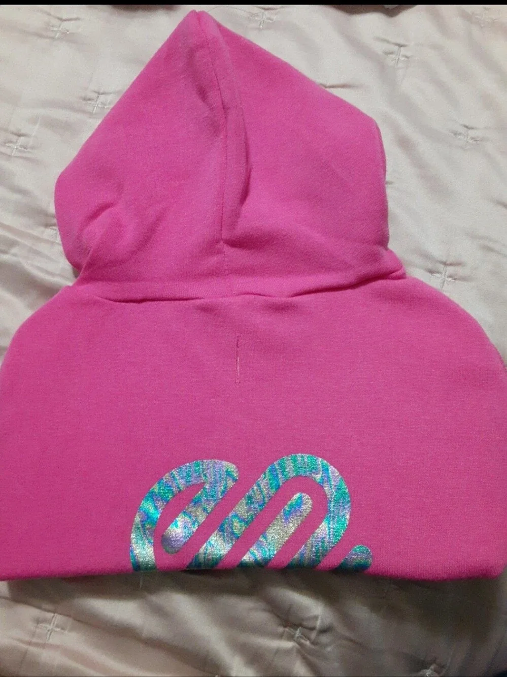 Justice Pink Hoodie Size Med